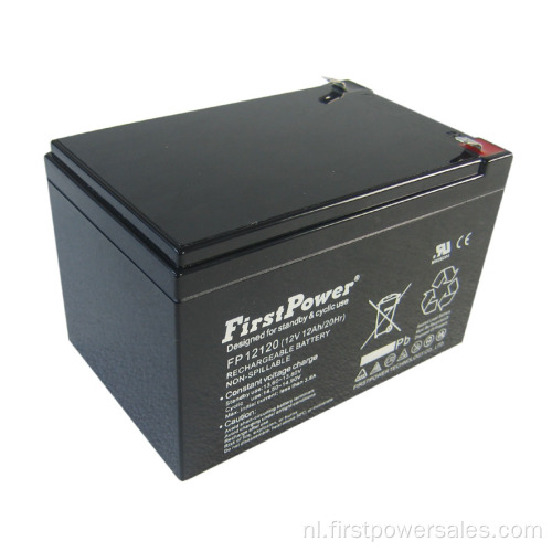 Reserve Deep Cycle Battery 12V12AH Hoofdbatterij